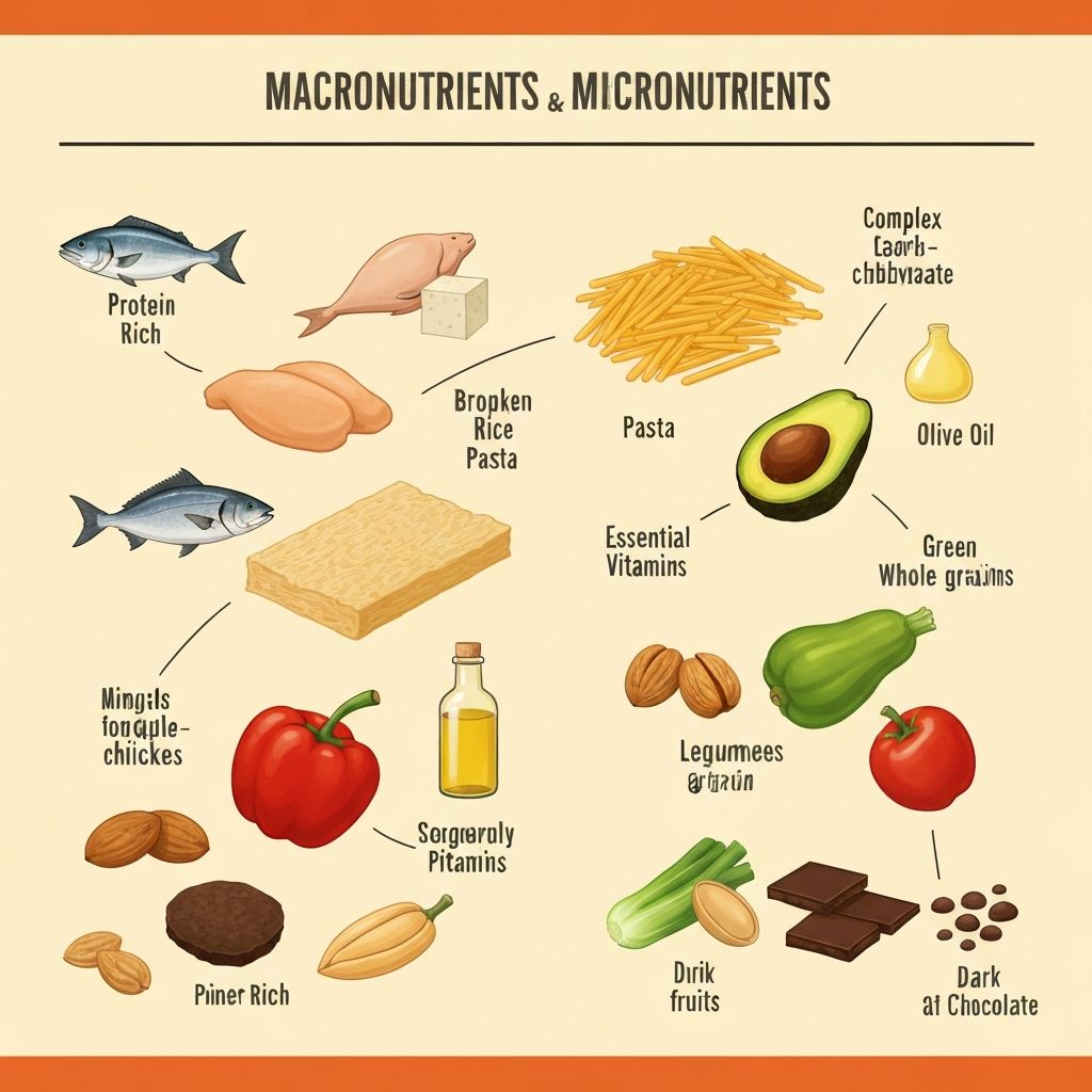 Makronutrijenti i mikronutrijenti - proteini, ugljeni hidrati, masti